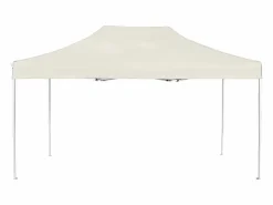 Carpa plegable profesional de aluminio 4,5x3 m ES430465 Crema Online