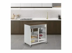 Don Hierro Mueble Camarera|Carrito de cocina / Mesita auxiliar, EKO