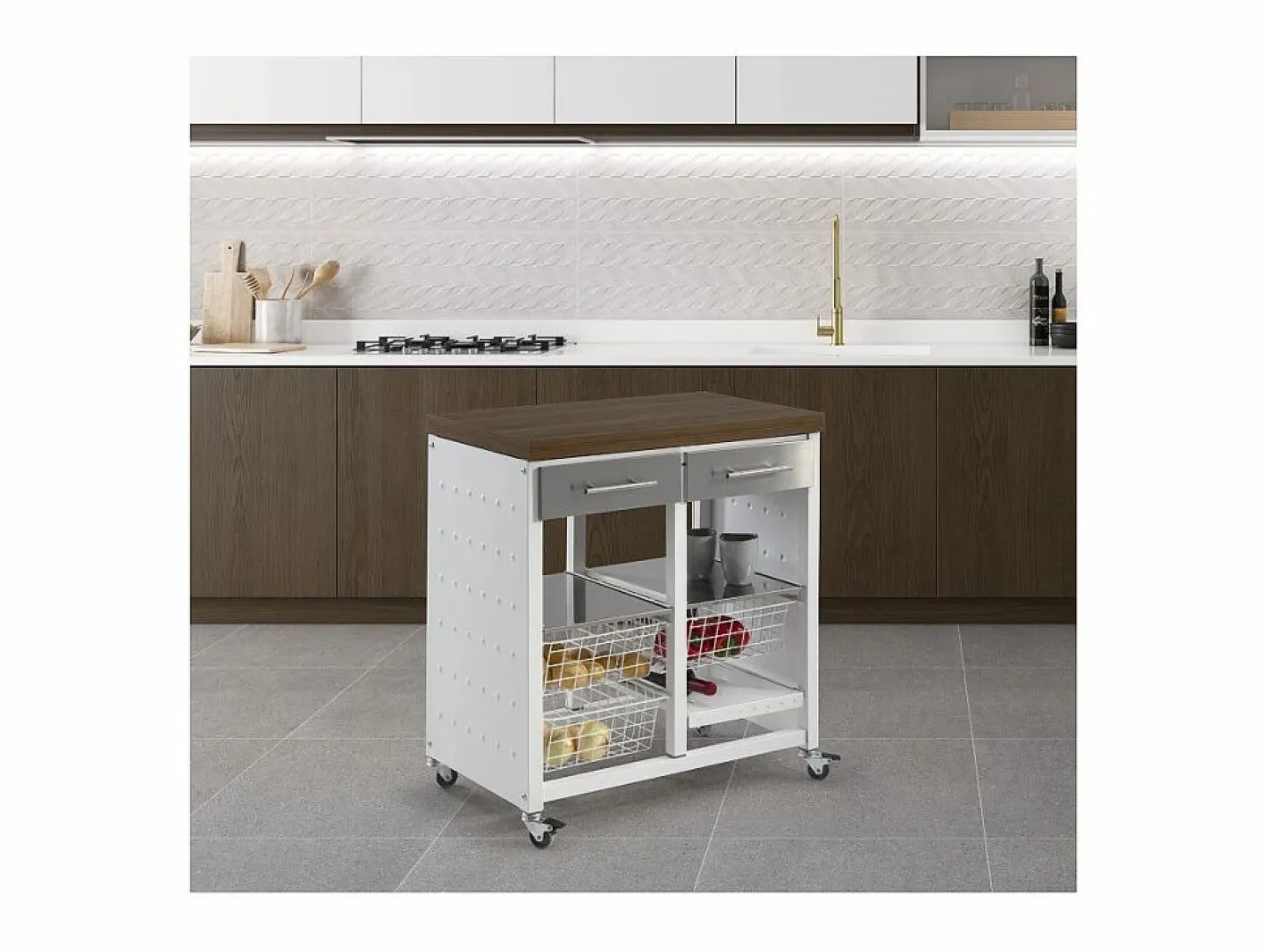 Don Hierro Mueble Camarera|Carrito de cocina / Mesita auxiliar, EKO