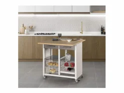 Don Hierro Mueble Camarera|Carrito de cocina / Mesita auxiliar, EKO