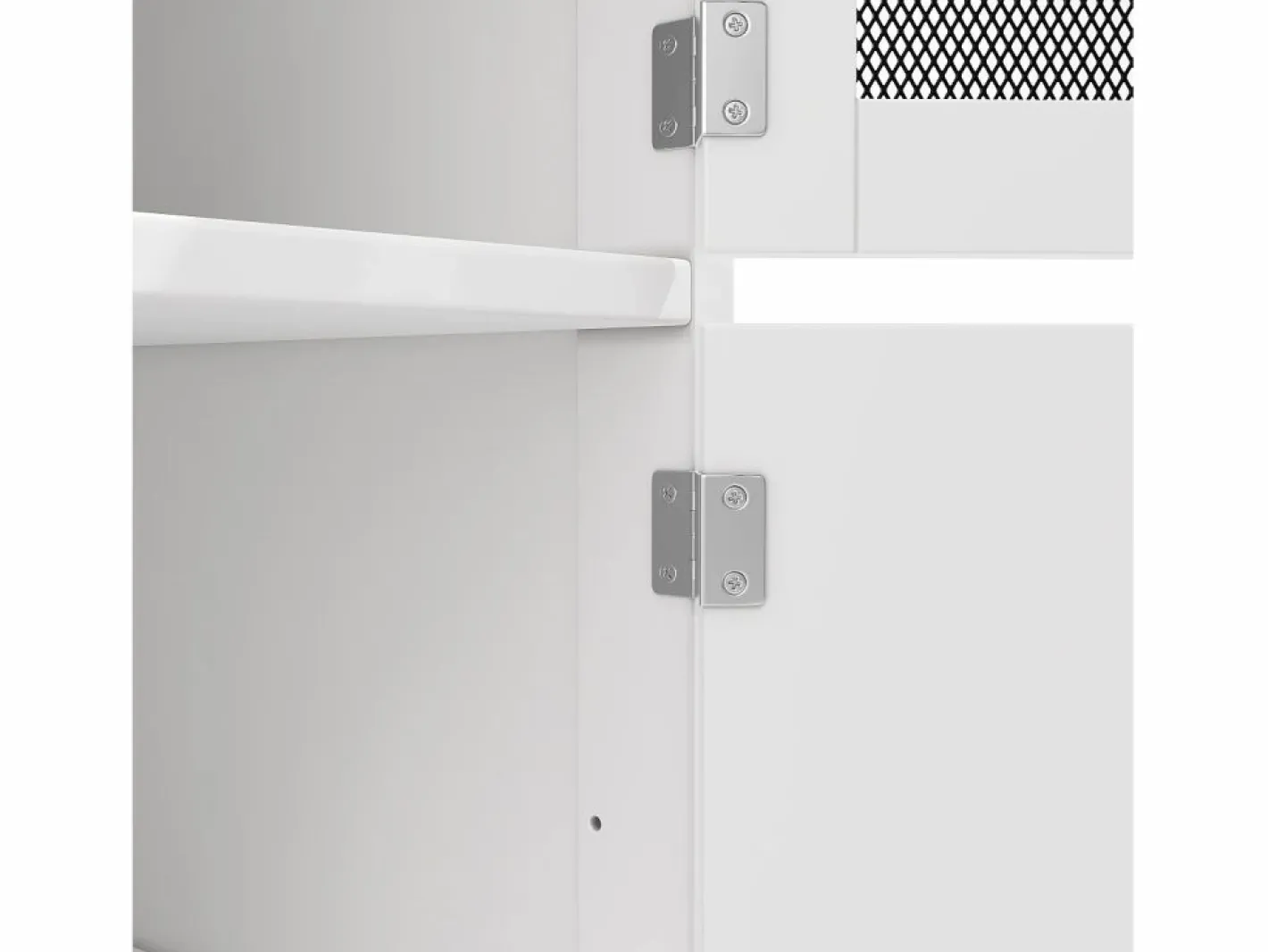 OKWISH Carrito de cocina con encimera de madera, toallero y estantes ajustables Blanco Online