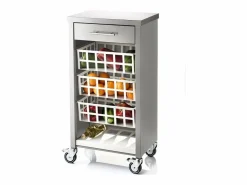 Carrito de cocina, carrito verdulero – , Inox - 93*48*34cm - MOHER^Don Hierro