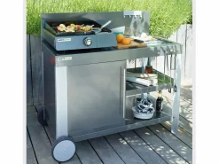 Cook'in Garden Carrito para plancha NOVA XL - Gris Best