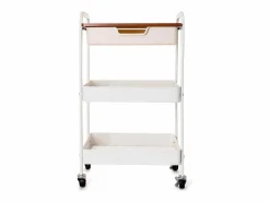 Carrito multiusos Garbo Quid 3 niveles con ruedas /natural 75x46,5x30,5 cm^ Clearance