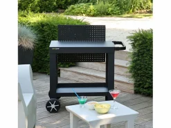 Cook'in Garden Carrito para plancha REVA 80 - Negro New