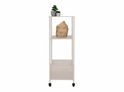 Carrito Torres, , 35x35x100 cm, Kendra Home Beige New