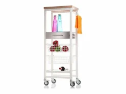 Carro de cocina alto, Carro Verdulero - color , Inox, Olmo - 123*48,5*34 cm - ONDA ALTO^Don Hierro Outlet