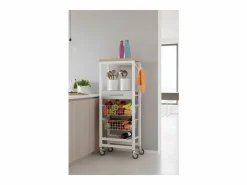 Carro de cocina alto, Carro Verdulero - color , Inox, Olmo - 123*48,5*34 cm - ONDA ALTO^Don Hierro Outlet