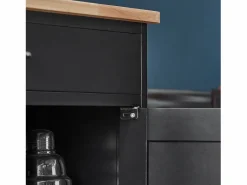 Sobuy Mueble Camarera|Carro de Cocina Carrito de Servir Multiusos con 2 Estantes y 2 Cajones 100 x 45 x 93 cm FKW112-PF ES