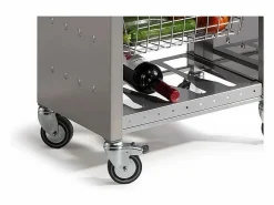 Don Hierro Carro verdulero para la cocina - 93*48*33,5cm – OTTO INOX Plateado Clearance