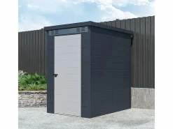 Soana Caseta De Jardín|Caseta de jardín box en polipropileno 130x190x196cm de exterior Nemi