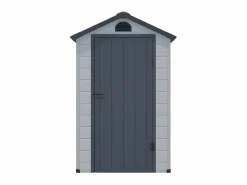 Caseta de jardín de resina gris - superficie 1.39m² - CESIO^EXPERTLAND Discount