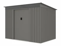 Caseta de jardín metal de acero galvanizado 4,29 m² FOLCO^EXPERTLAND Clearance