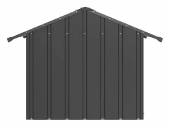 Caseta para perros con techo acero galvanizado 85x107x81 cm^Clicnbuy Sale