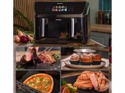 Pequeño Electrodoméstico|Cecotec Freidora sin aceite Cecofry&Grill Duoheat 10000