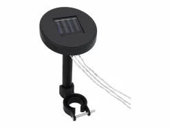 Cenador con doble techo y luces LED 3x4 m Antracita Gris Best