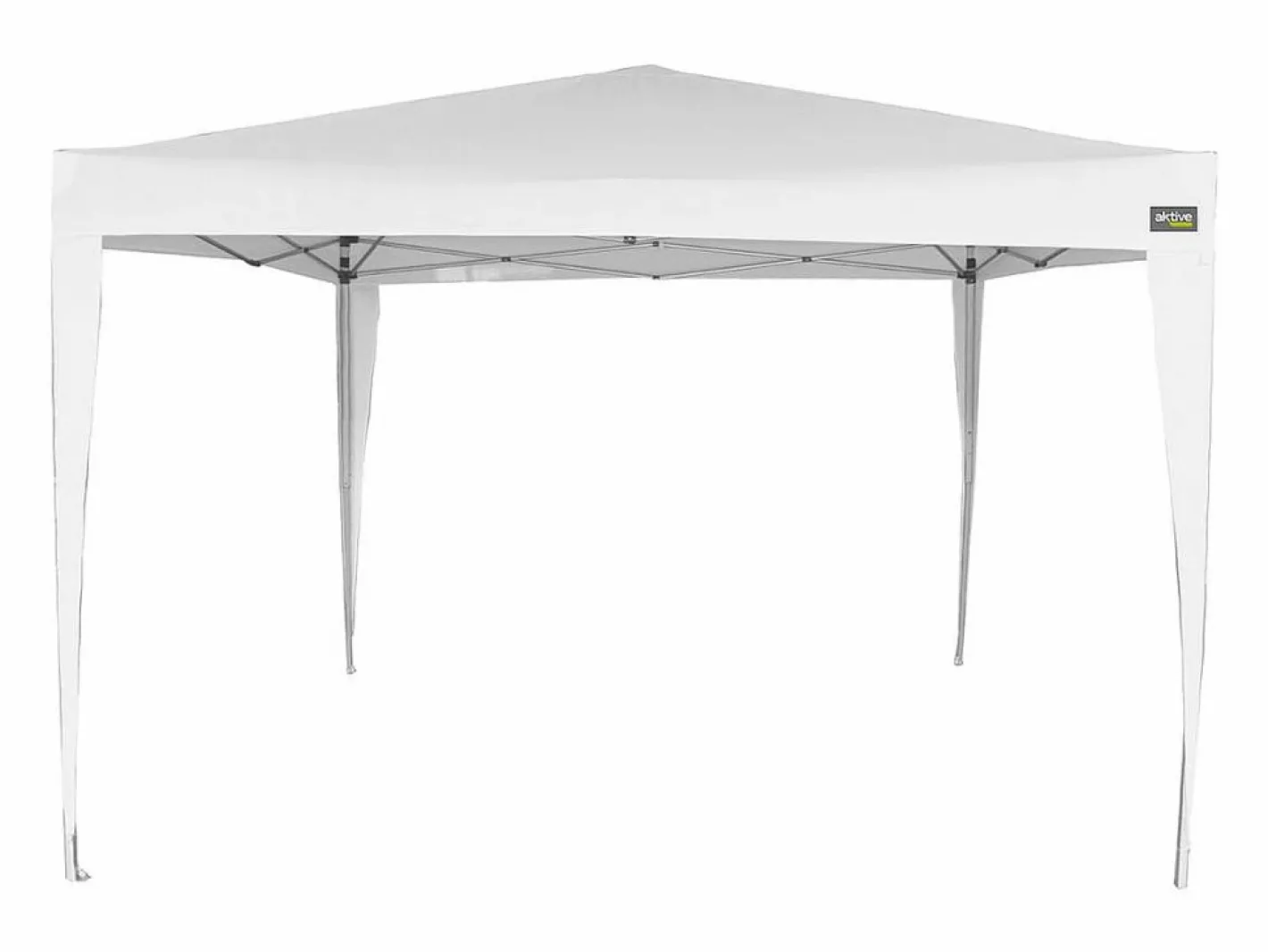 Cenador Y Quiosco|Cenador plegable Aktive poliéster 250x300x300 cm