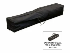 Cenador plegable de 3 x 4,5 m recubierto de PVC impermeable Blanco Outlet