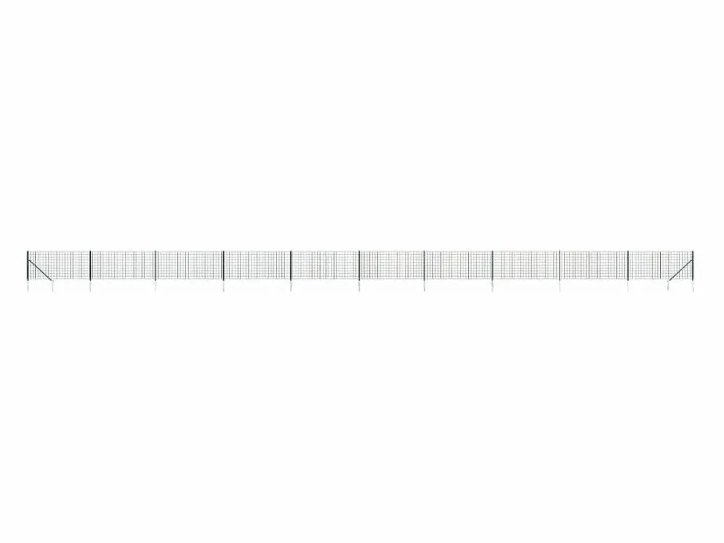 Cercados Y Ocultación|Cerca de alambre con pinchos de anclaje 0,8x25 m ES294666