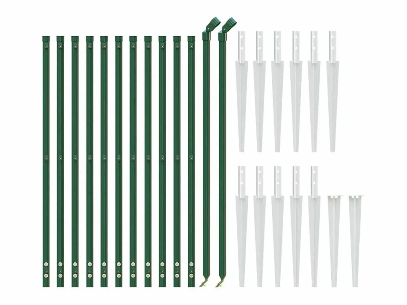 Cercados Y Ocultación|Cerca de alambre con pinchos de anclaje 0,8x25 m ES294666