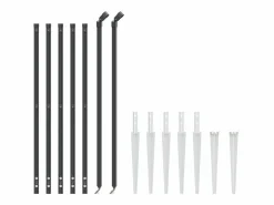 Cerca de alambre con pinchos de anclaje 1,1x10 m ES894091^ Outlet