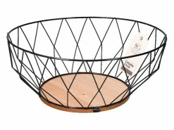 Cesta de Metal "Rombo" 28cm Tendencia & Decoración^Mobilibrico Clearance