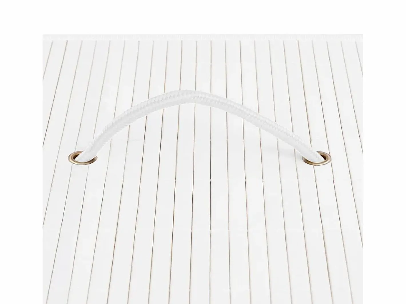 Cesto De Ropa|Cesta de ropa de una sola sección de bambú