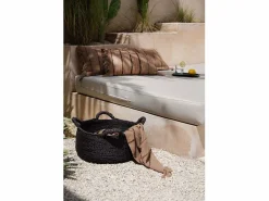 Bazar Bizar Cesta Les Quatre Mains - Negra - L Negro Discount