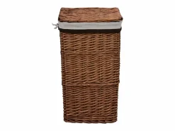 Cesto De Ropa|Cesta para la ropa de sauce marrón