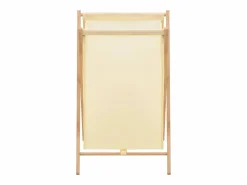 Cesta para la ropa Madera de cedro y textil 42 x 41 x 64 cm^ Best