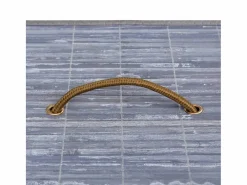 Cesta para la ropa sucia con 2 compartimentos, bambú , 100 L Gris Outlet