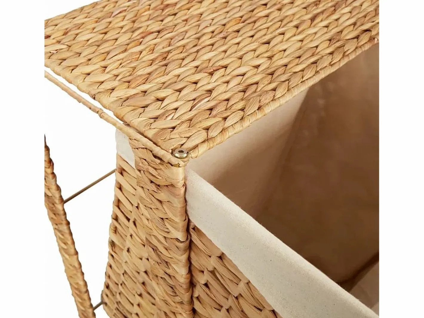 Cesto De Ropa|Cesta para la ropa 44x34x64 cm jacinto de agua