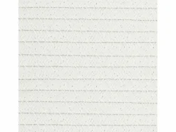 Cesta para ropa beige y blanca Ø55x36 cm algodón^ Clearance
