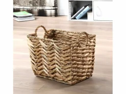 Calicosy Cesto alto de junco de agua - A 30 cm Color natural claro Outlet