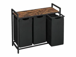 Calicosy Cesto De Ropa|Cesto de ropa con 3 compartimentos de 38L