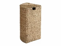 Calicosy Cesto de ropa de esquina de jacinto de agua - A 66 cm Beige Online