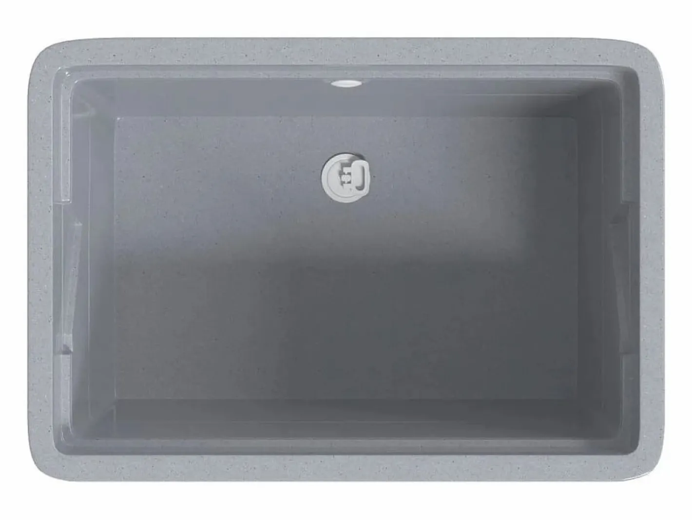 Cesto de ropa sucia 59x41x75 cm resina Gris Online