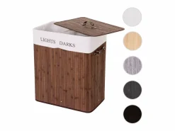 MCW Cesto De Ropa|Cesto para la ropa -C21, marrón