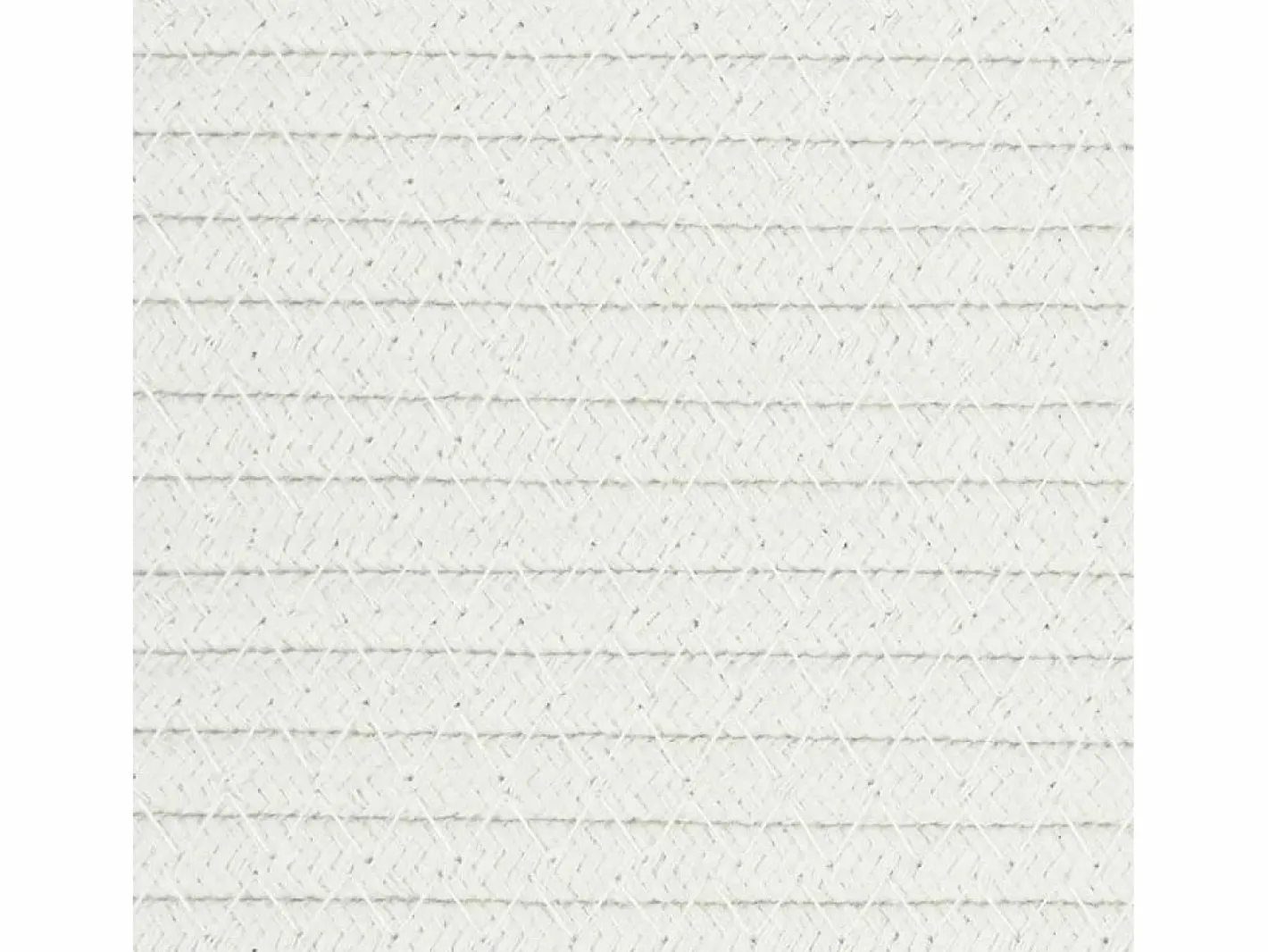 Cesto De Ropa|Cesto para ropa beige y blanco Ø60x36 cm algodón