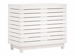 Cesto para ropa 88,5x44x76 cm Madera maciza de pino^ Sale