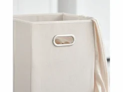 Sobuy Estantería Sobre Inodoro|Cesto para Ropa Sucia,Amario para Baño,40x38x90 cm BZR21-W ES