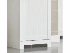 Sobuy Estantería Sobre Inodoro|Cesto para Ropa Sucia,Amario para Baño,40x38x90 cm BZR21-W ES