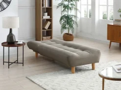 Vente-unique Diván Cama|Chaise longue clic-clac ESTEBAN de tejido color
