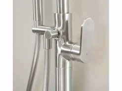 Charme II columna de suelo mecánica para bañera isla Acabado inox^Essebagno Clearance