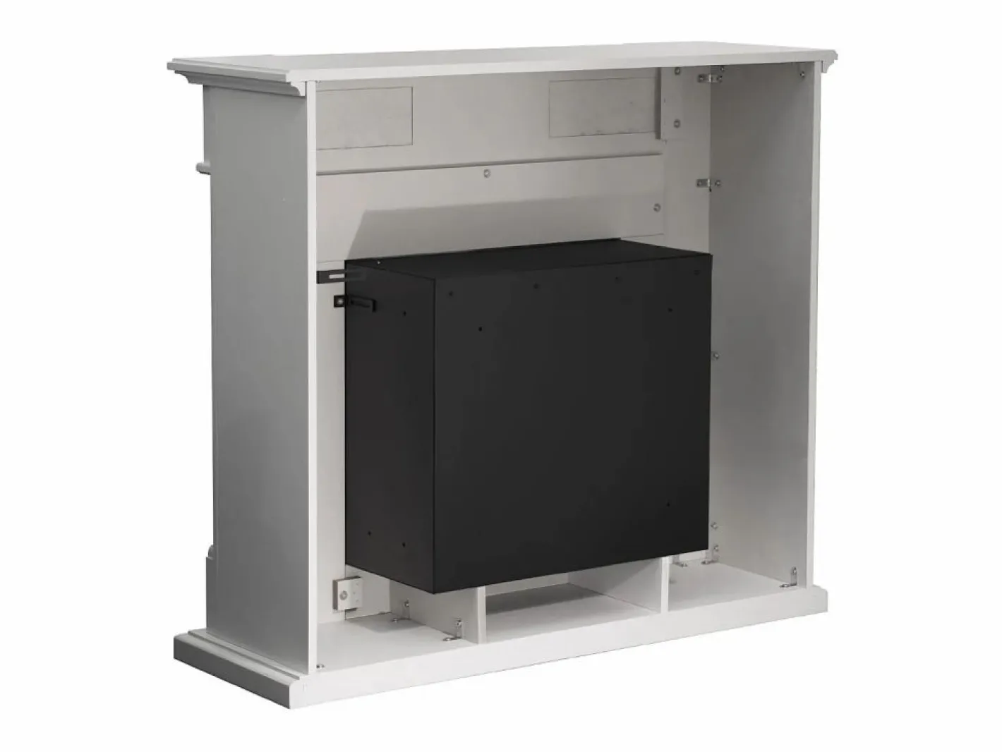 Chimenea de bioetanol biochimenea de suelo TRUMAN Efecto mármol L121 x P38 x H108^ Best