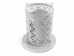 Chimenea de bioetanol blanca TOLOSA, biochimenea de sobremesa, D20 x H49,5, para interior y exterior Blanco Online