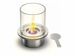 Brasero|Chimenea de bioetanol brasero de suelo para jardín para interior y exterior MODIGLIANI Hierro fundido d.36 x h56