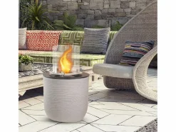 Brasero|Chimenea de bioetanol brasero de suelo de jardín para interior y exterior RAFFAELLO Corda d.35 x h55