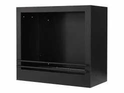 Chimenea de bioetanol Cambridge, de pie, en madera blanca, 110 x 37 x 102 cm.^ Online