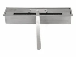 Chimenea|Chimenea|Chimenea de bioetanol de esquina blanca FORD, biochimenea independiente, L110 x P63 x H102